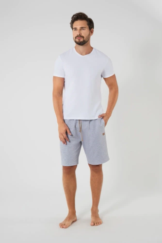 Pantaloncini da uomo Leader Moda italiana-melange