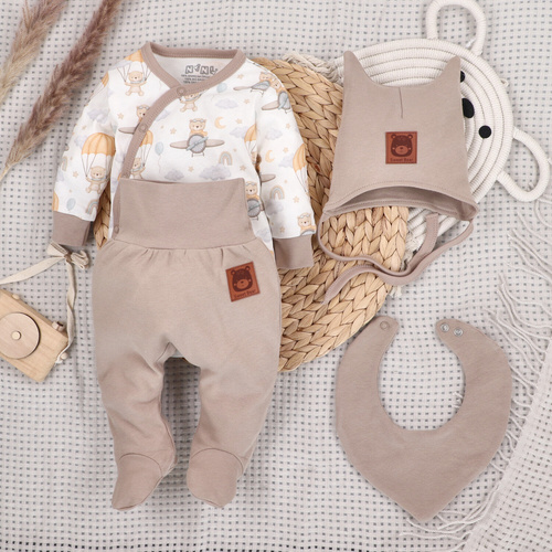 ABK-0044 Set bambino Sky Journey in cotone biologico Nini