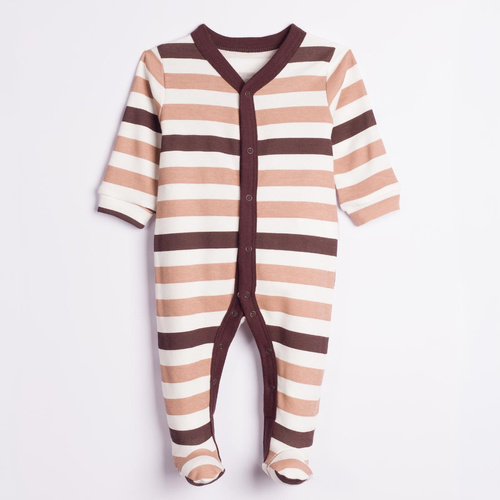 227032 Nicol BENEK Pagliaccetto neonato 100% cotone righe bambino