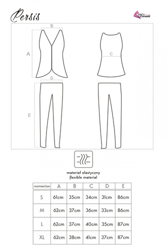 Persis LC 90042-1 LivCo Corsetti Moda Pigiama Donna