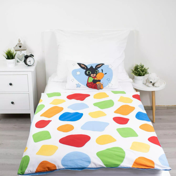 Biancheria lettino 100x135 Jerry Fabrics cotone con zip