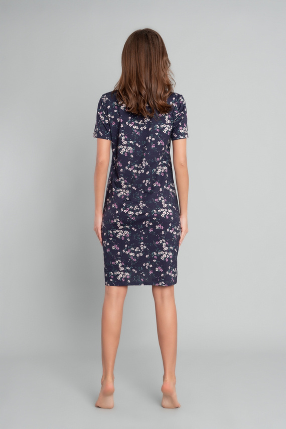 Evita camicia da notte a maniche corte Moda italiana - stampa