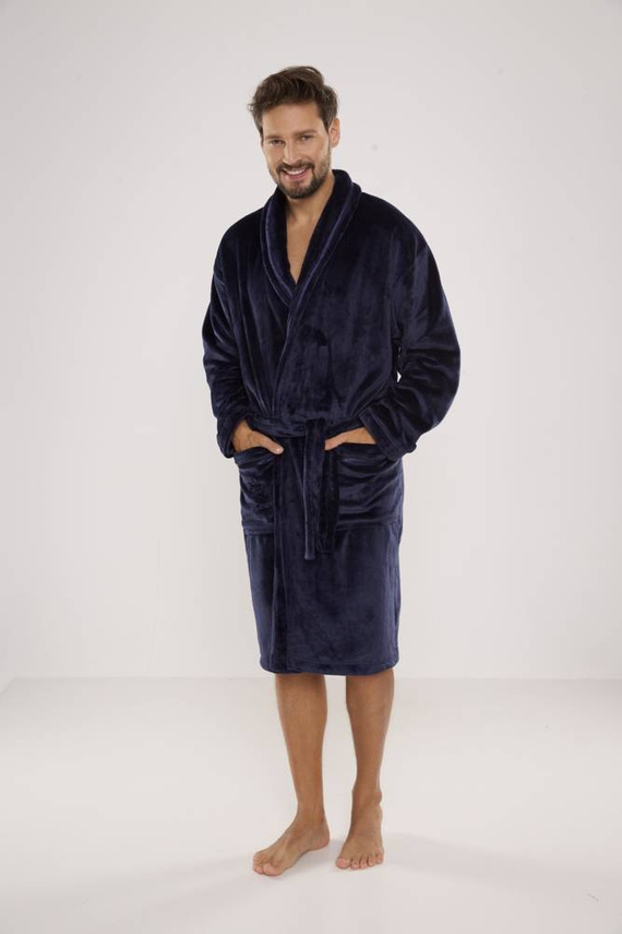 716 Vestaglia da uomo Rafael De lafense - blu marino