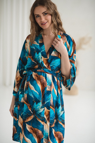 Milk&Love accappatoio premaman bambù 100% viscosa