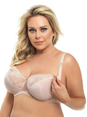 MK15 AMY Reggiseno morbido per allattamento Gorsenia - beige