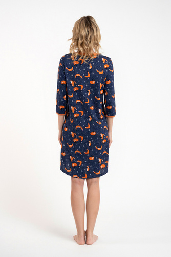 Camicia da notte e vestaglia da allattamento Wasilla Italian Fashion