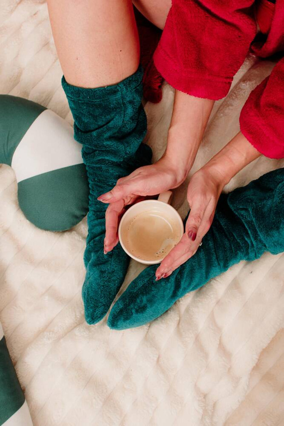 553/554 Calzini Wellsoft Smooth De Lafense - verde