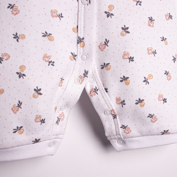 Nicol 220152 tutina bimba cotone traspirante a fiori