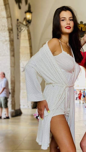 915 Dots Pigiama da donna Forex - ecru