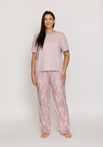Pigiama donna Noa PW82 Mefemi by Nipplex in viscosa con pantaloni lunghi
