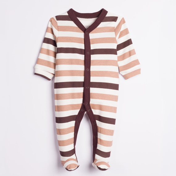 227032 Nicol BENEK Pagliaccetto neonato 100% cotone righe bambino