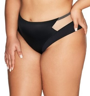 2136 Mutandine Ava da donna - nero