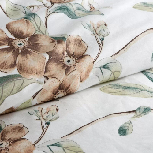 Parure copripiumino cotone Nikola Eurofirany morbida con zip premium