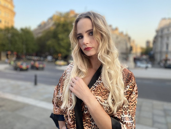 417 Valentina vestaglia da donna Forex - beige