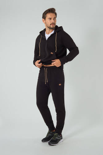 Darwin Pantaloni da uomo Moda italiana - nero