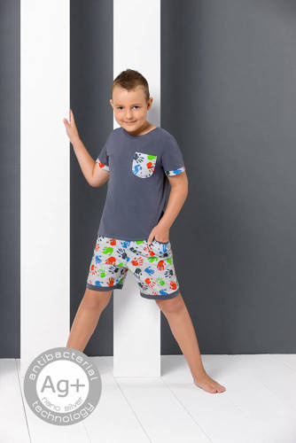 PY2004 Pigiama bambino Passion graphite