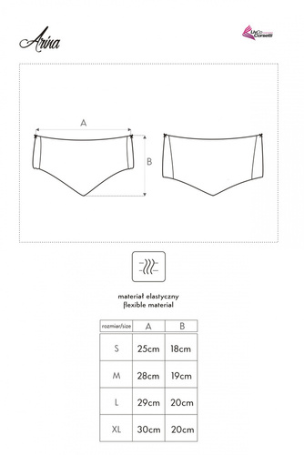 Arina White LC 6047 LivCo Corsetti Moda mutandine bianche per donna