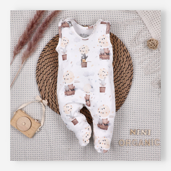 Nini Tutina Neonato 100% Cotone Biologico – Made in Polonia