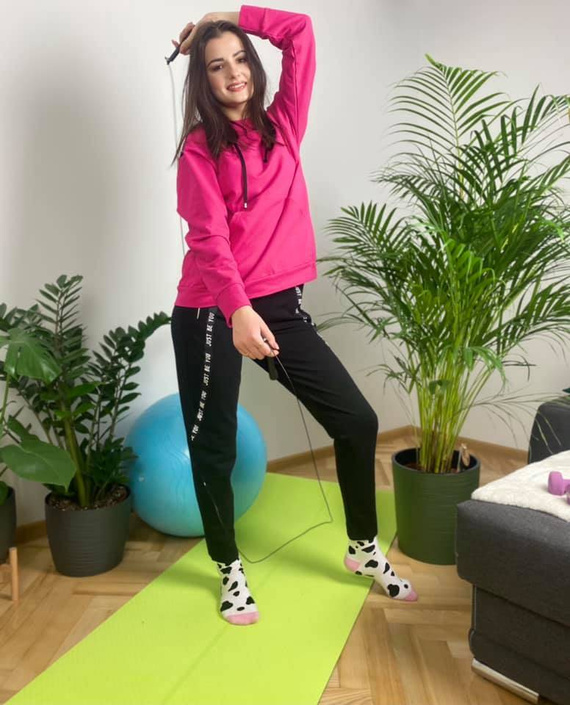 496 Tuta Just Forex donna - amaranto