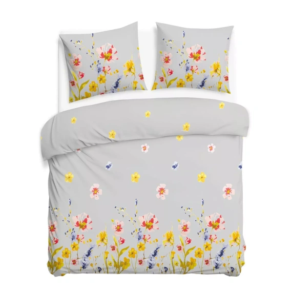 31513/1 Biancheria da letto Flannelove Darymex beige dandelions- set, 100% cotone, caldo e morbido