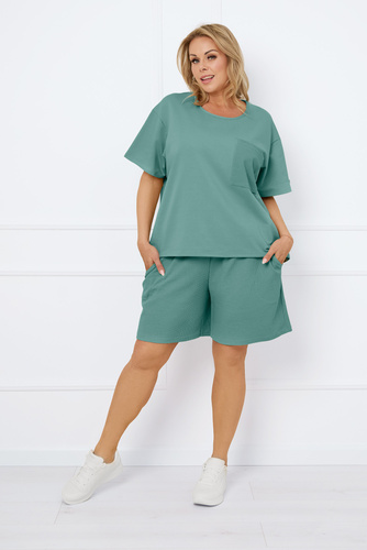 Set da donna Bono Moda Italiana - salvia