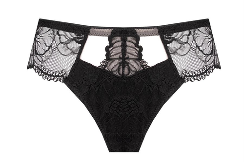 Slip Unikat Belem nero pizzo confortevole elegante leggero