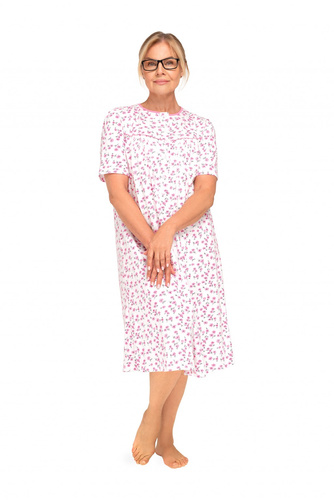 Camicia da notte Bogna I 203 Martel cotone manica corta bottoni 34