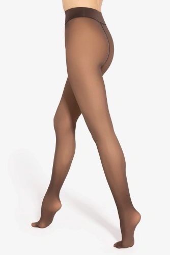 Collant Gatta Transparent Effect 50 DEN caldi con effetto 20 DEN per l'inverno - milky nude