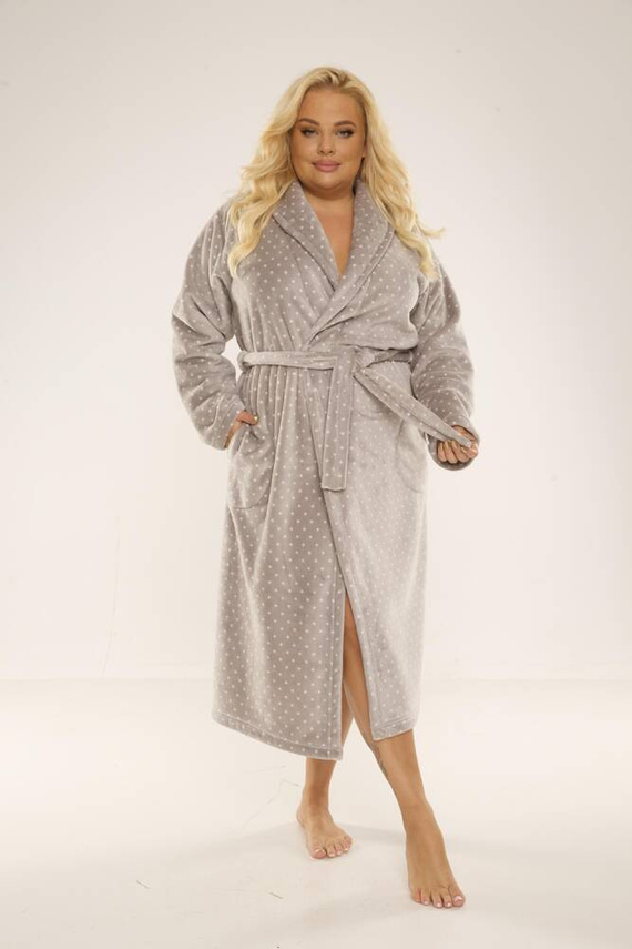 548 Melanie Vestaglia lunga da donna Forex - grigio