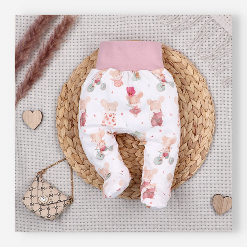 Nini Ghettine Neonato Little Mouse 100% Cotone Biologico – Made in Polonia