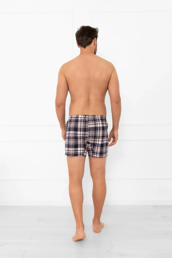 Brit boxer da uomo Moda italiana - cotone, a quadri, classico