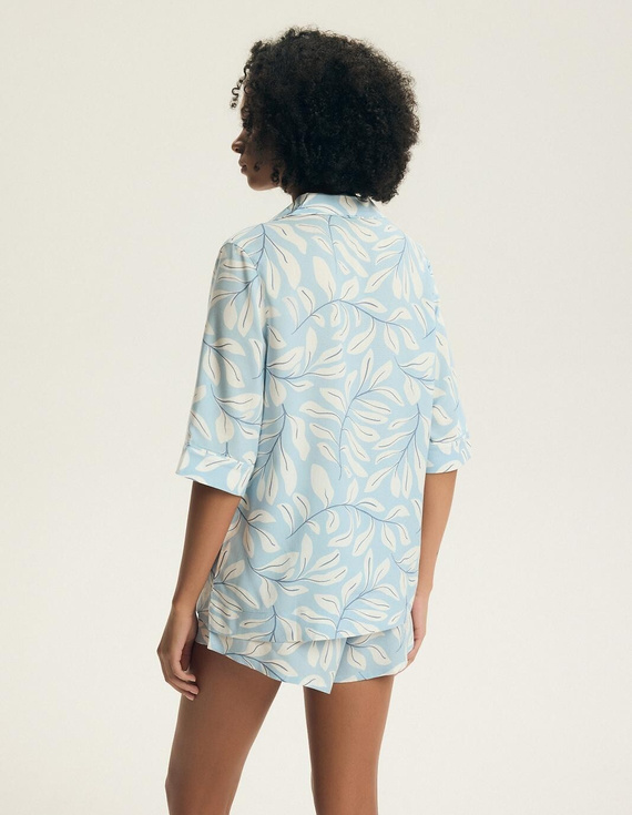 Pigiama donna 44482 Estes 100% viscosa con bottoni