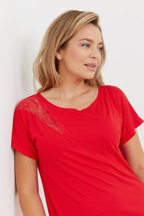 737 Camicia da notte Velar Forex - rosso