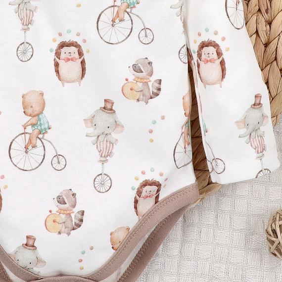 ABN-5583 Body Circus Baby di Nini - 100% cotone organico, morbido sulla pelle, produzione polacca