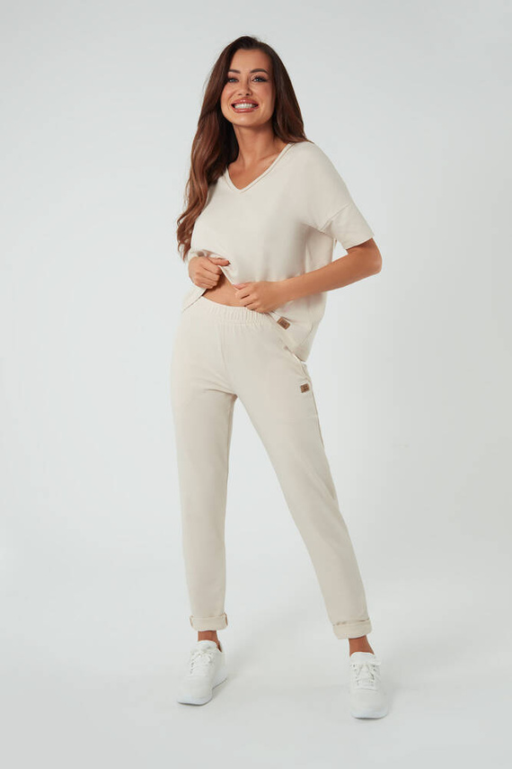 Pantaloni da donna Stella Moda Italiana - beige