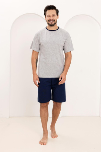 Regina 508 pigiama uomo 100% cotone manica corta