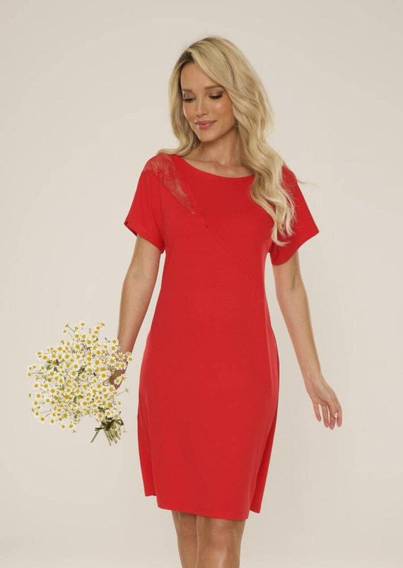 737 Camicia da notte Velar Forex - rosso