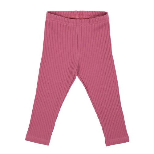 216201 Leggings a coste Lala Nicol - rosa, comodi, taglia 56-146