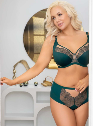 Gorsenia K441/1 Luisse Reggiseno Soft Cioccolato per Taglie Grandi
