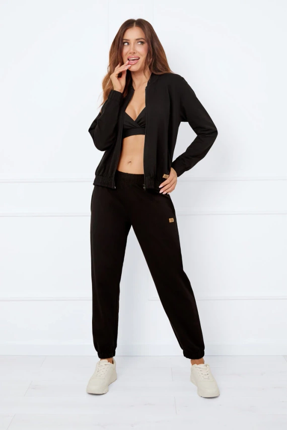 Caro Giacca bomber da donna Moda italiana - nero