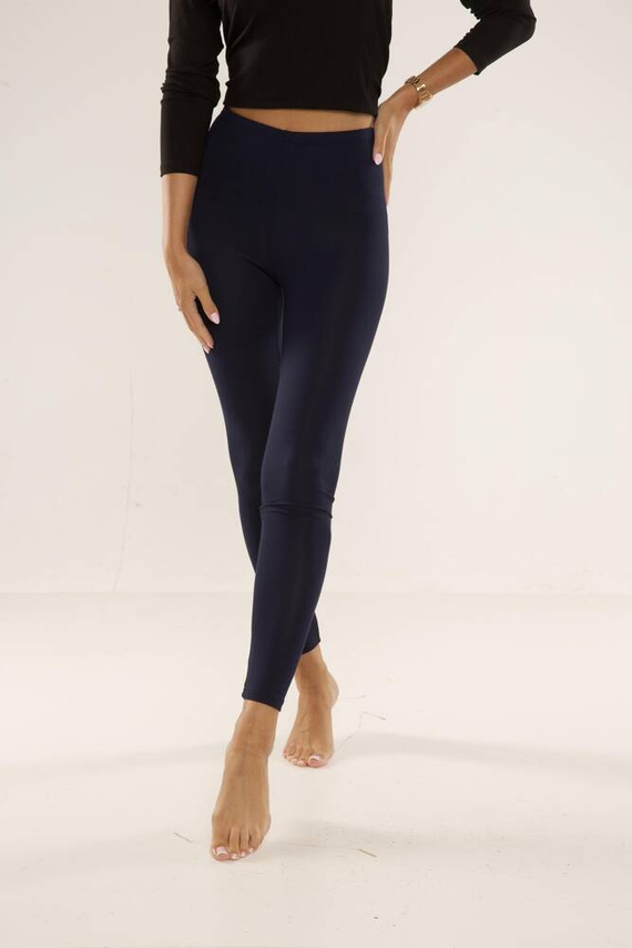 867 De Lafense - leggings lunghi blu navy