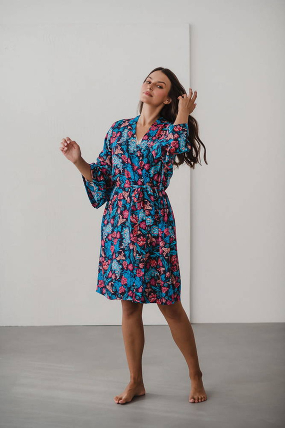 Noc orientu szlafrok bambusowy Milk&Love