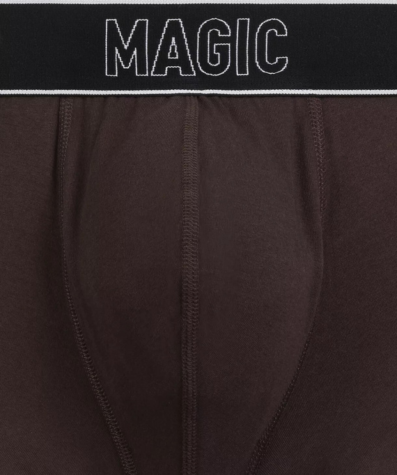 Boxer da uomo Atlantic Magic Pocket 2MH-1200 A2 2 pezzi verde-marrone – push-up cotone