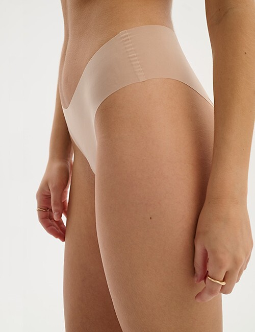 Figi Brasil Julimex Mousse senza cuciture ultraleggere invisibili sotto i vestiti beige