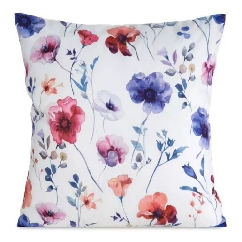 Fodera cuscino 45x45 Mink 38 Eurofirany velluto fiori