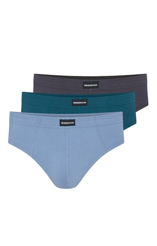 1446 K670 Slip Henderson da uomo in cotone, 3 pezzi per scatola