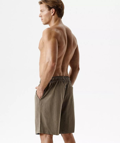 NMB-039 Pantaloncini Pigiama Uomo 100% Cotone Peach