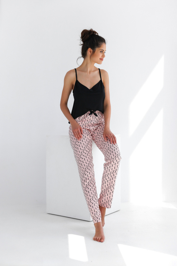 Pigiama da donna Paula Sensis - nero