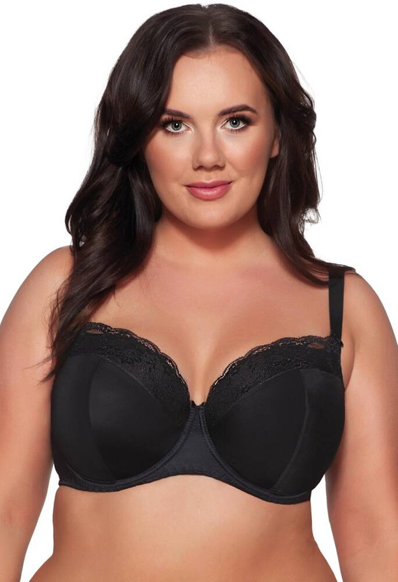 2112 Maxi reggiseno a coppa intera Ava - Nero