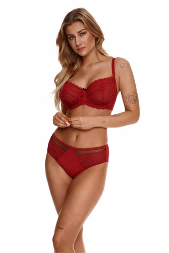 2312 Reggiseno morbido Lupoline-rosso